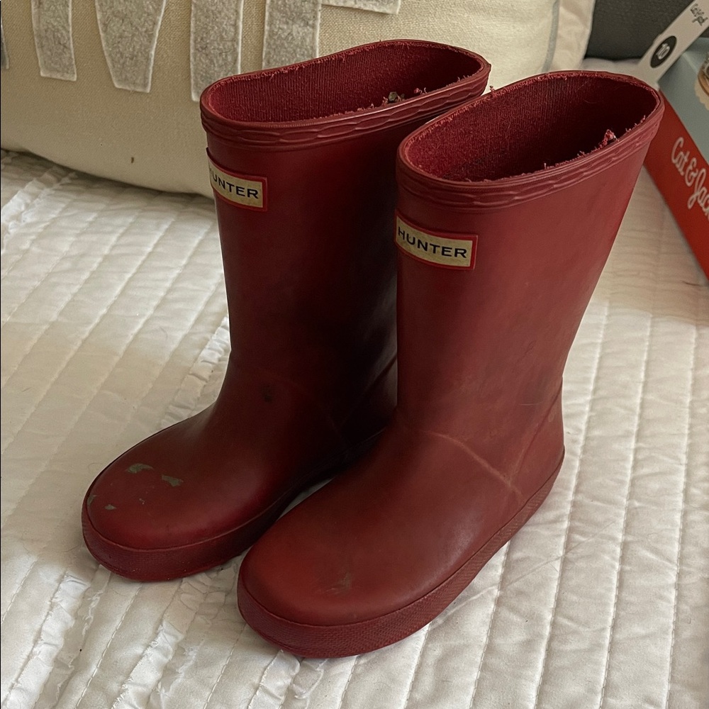 Hunter Classic Red Boots